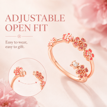 💖Immersed in Blossoms Ring