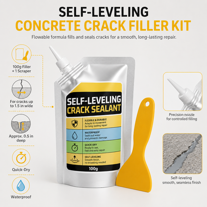 🔥Professional Concrete Filler & Sealant | Quick-Drying Strong Adhesion