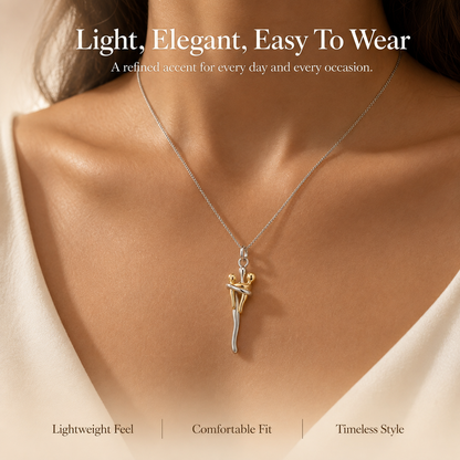 ♾️ Eternal Love Necklace – Timeless Symbol of Forever ❤️✨