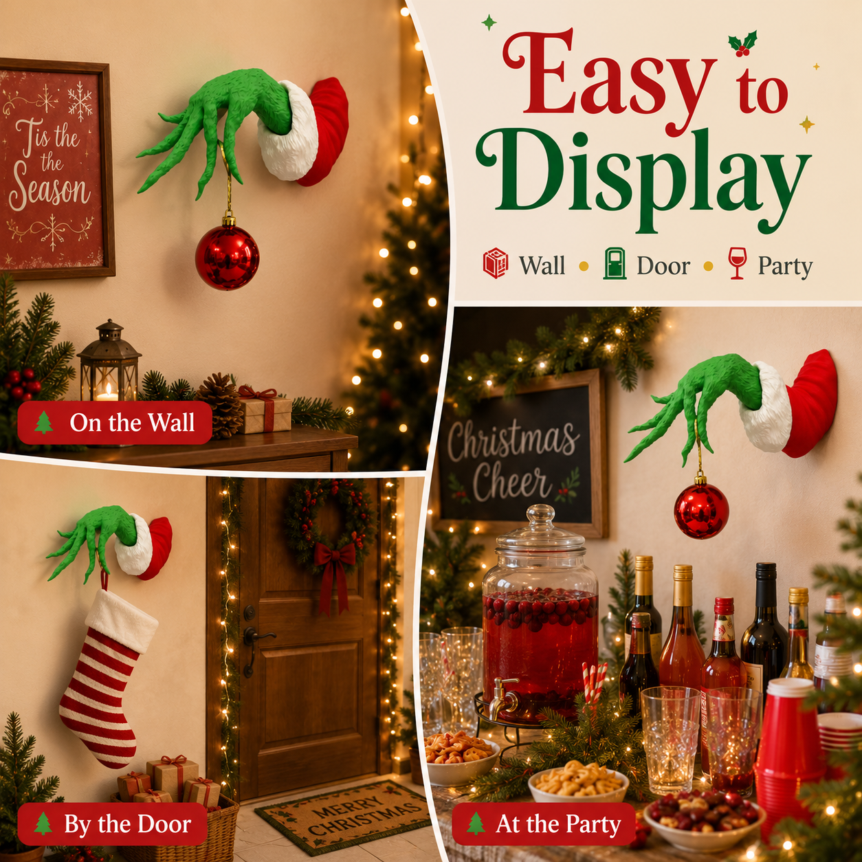 🔥Christmas Ornament Hanger, Home & Festive Party Supplies🎀