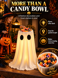 Halloween Ghost Candy Holder Bowl