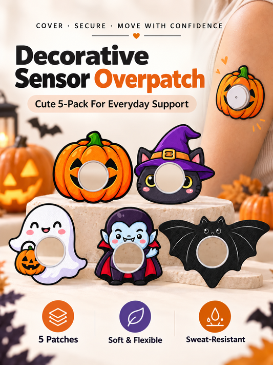 💙 Wellness Deal – Decorative Sensor Cover Patches ✨ 5-Pack Protective Adhesive Overlays for Everyday Wear 🌿