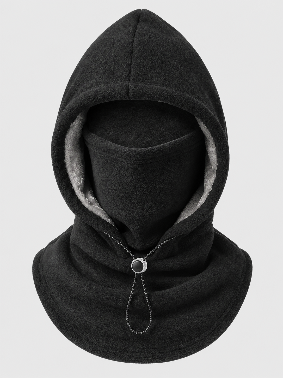 ❄️ Winter Deal – Flannel Hooded Face Cover 🧣 Warm Windproof Head & Neck Protection for Cycling and Outdoor Adventures 🚴‍♂️