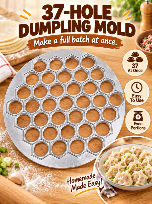 🥟 Kitchen Deal – 37-Cavity Dumpling Maker ✨ Quick Ravioli & Gyoza Forming Tool for Easy Homemade Wrapping 👩‍🍳