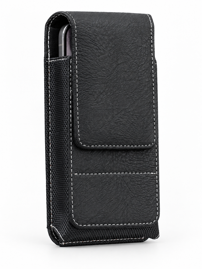 🎁 Utility Gift Deal – Men’s Belt Phone Pouch 📱 Magnetic Closure, Card Slot & Metal Clip for Work, Travel & Outdoor Use 🔧