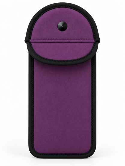 📱 Student Essential Deal – Lockable Phone Storage Pouch 🔒 Neoprene Case with Snap Closure for Devices up to 6.5″ 🎒