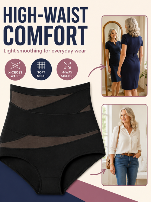 👙🌸Women’s Shapewear Panty ✨ High Waisted Firm Control Comfortable Stretchy Cotton Smoothing Brief