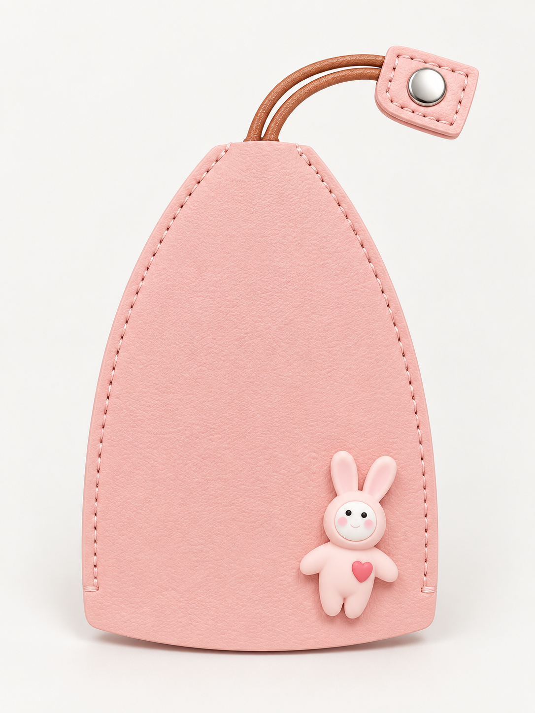 🎀 Cute Gift Deal – Cartoon Pull-Out Key Pouch 🔑 Portable Leather Holder with Quick-Access Design for Scratch-Free Key Storage ✨