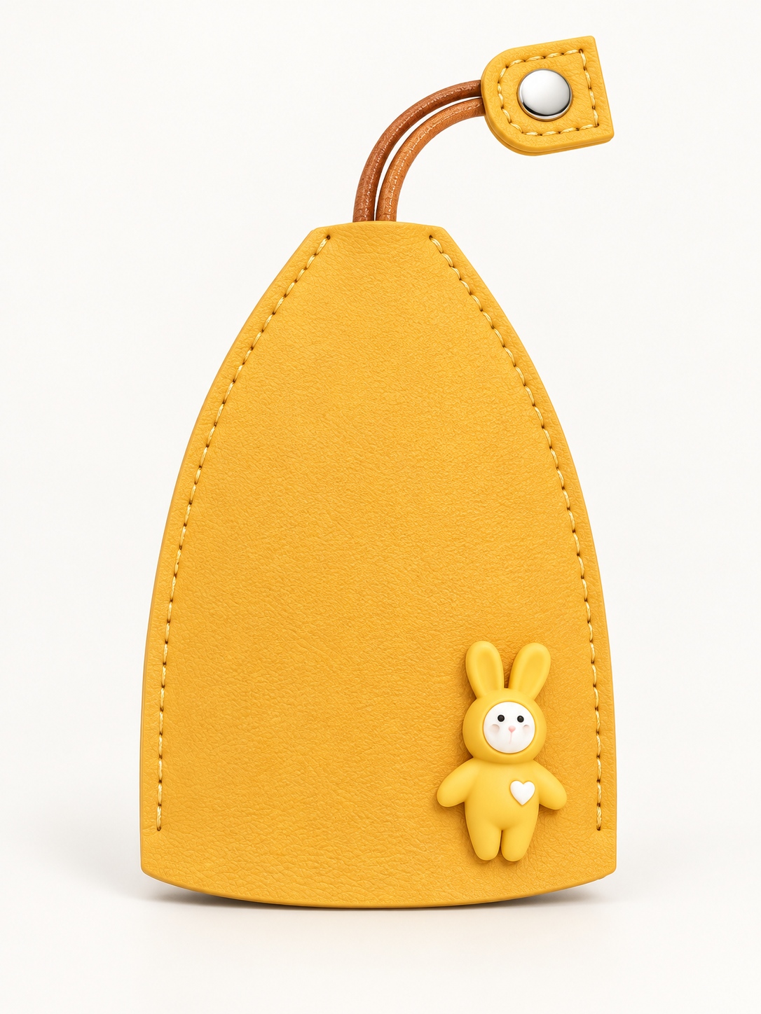 🎀 Cute Gift Deal – Cartoon Pull-Out Key Pouch 🔑 Portable Leather Holder with Quick-Access Design for Scratch-Free Key Storage ✨