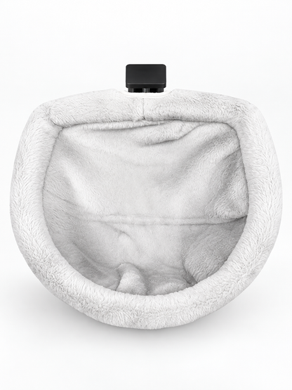 🐱 Pet Comfort Deal – Round Clamp-On Cat Desk Perch 💤 Cozy 16.5″ Bed for Safe Window or Workspace Lounging ✨