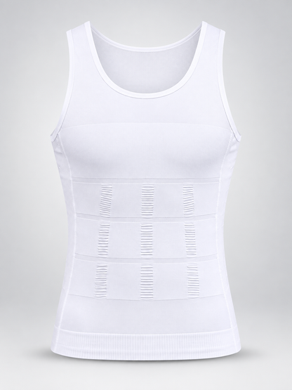 🏋️ Fitness Deal – Men’s Compression Tank Top 💪 Sleeveless Crew Neck Base Layer for Running, Training & Everyday Wear ✨