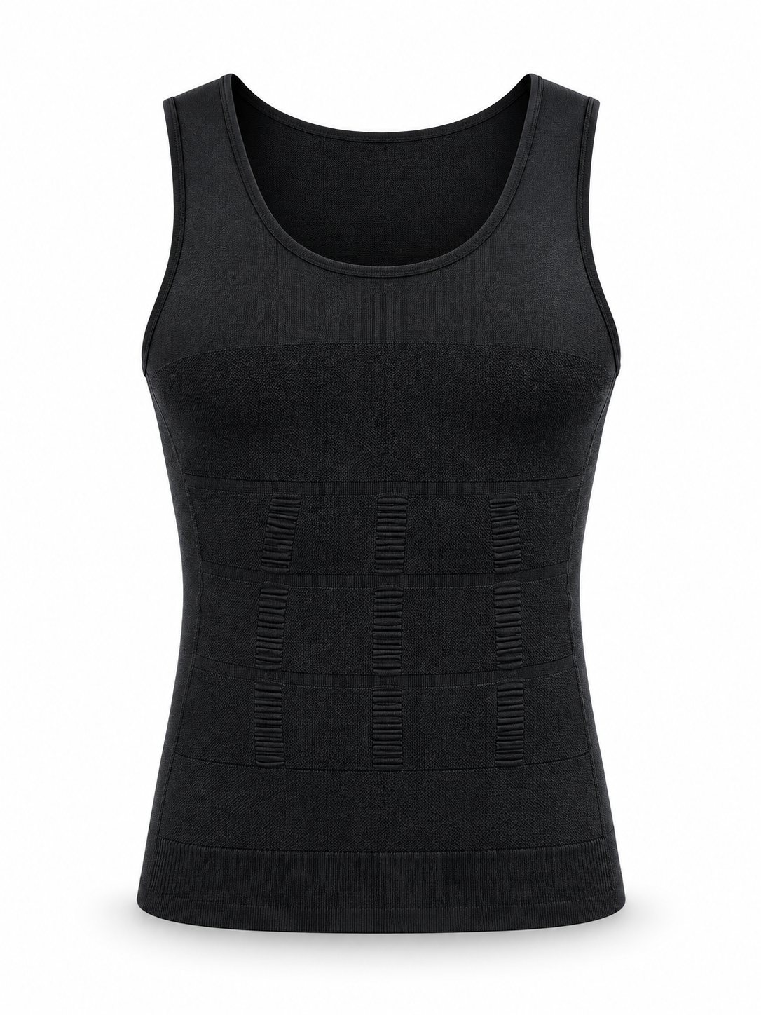 🏋️ Fitness Deal – Men’s Compression Tank Top 💪 Sleeveless Crew Neck Base Layer for Running, Training & Everyday Wear ✨