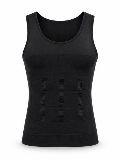 🏋️ Fitness Deal – Men’s Compression Tank Top 💪 Sleeveless Crew Neck Base Layer for Running, Training & Everyday Wear ✨