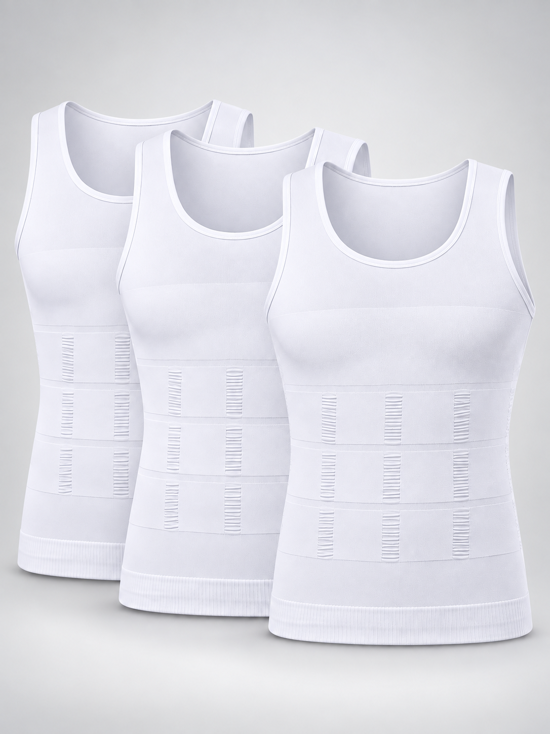 🏋️ Fitness Deal – Men’s Compression Tank Top 💪 Sleeveless Crew Neck Base Layer for Running, Training & Everyday Wear ✨