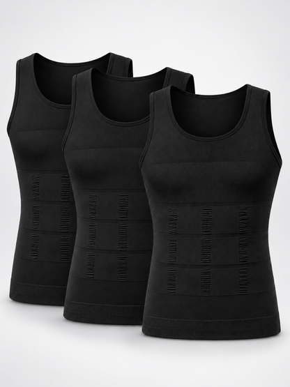 🏋️ Fitness Deal – Men’s Compression Tank Top 💪 Sleeveless Crew Neck Base Layer for Running, Training & Everyday Wear ✨