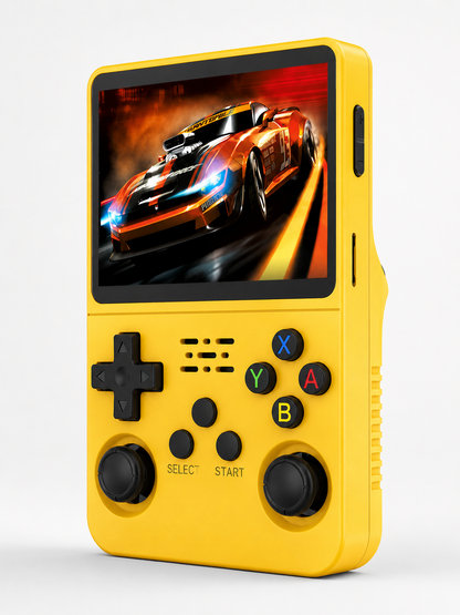 🎮 Retro Handheld Game Console 🕹️🔥 Portable 3.5 Inch IPS Gaming Device with 3000mAh Battery