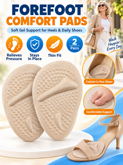 ✨ Comfort Deal – Soft Forefoot Shoe Cushions 👣 Everyday Support for Office, Walking & Long Hours 💕