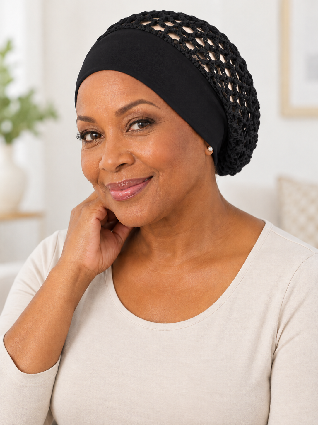 ✨ Beauty Deal – Soft Hair Bonnets 💤 Gentle Nighttime Coverage for Hair Care & Shower Use 🛁