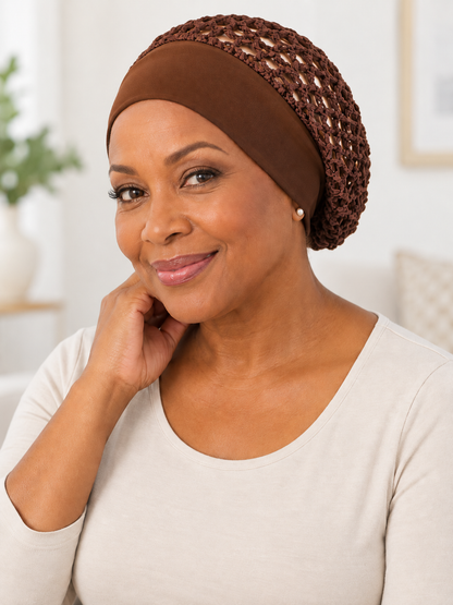 ✨ Beauty Deal – Soft Hair Bonnets 💤 Gentle Nighttime Coverage for Hair Care & Shower Use 🛁