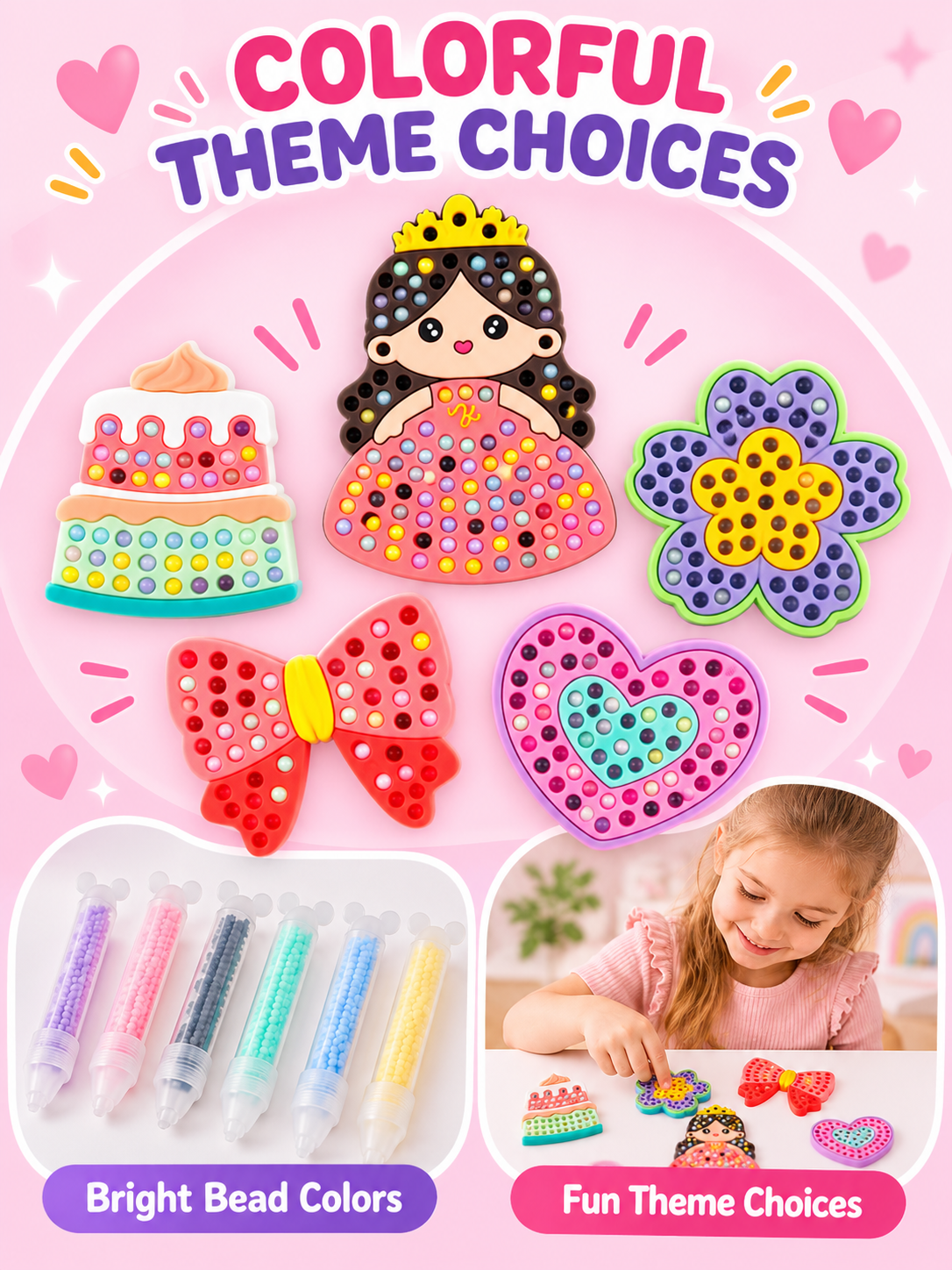 ✨ Creative Fun Deal – Kids Gem Art Pen 🎨 Easy DIY Craft Tool for Bead Painting & Parent-Child Play 💎
