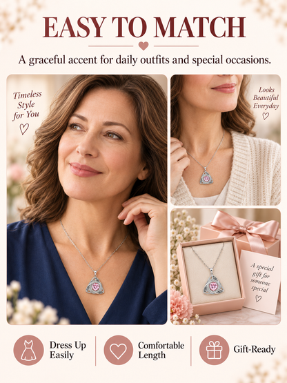 ✨ Jewelry Deal – Women’s Celtic Knot Birthstone Necklace 💎 Elegant Pendant Symbolizing Love, Faith & Unity 💕