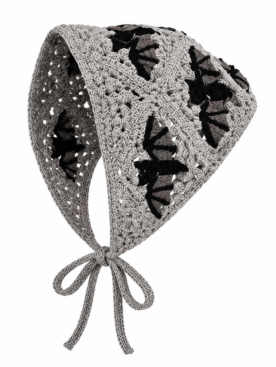 🎃 Halloween Style Deal – Boho Ghost Print Head Scarf 👻 Cute Seasonal Hair Accessory for Festive Looks 🦇
