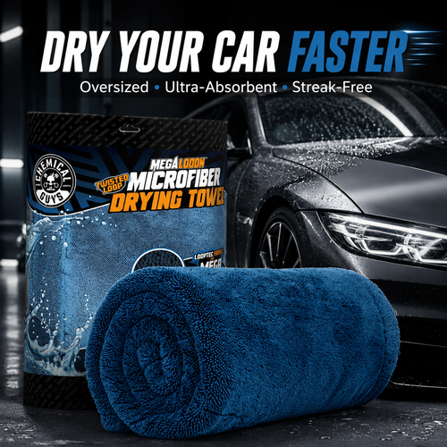 Lint-free, highly absorbent, thickened car wash towel