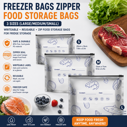🥬 Stand-Up Aluminum Foil Storage Bags