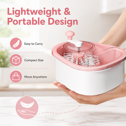 ✨ Best Seller | 720° Fruit & Vegetable Cleaning Spinner