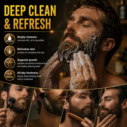 🎁 The Ultimate Beard Growth & Grooming Kit