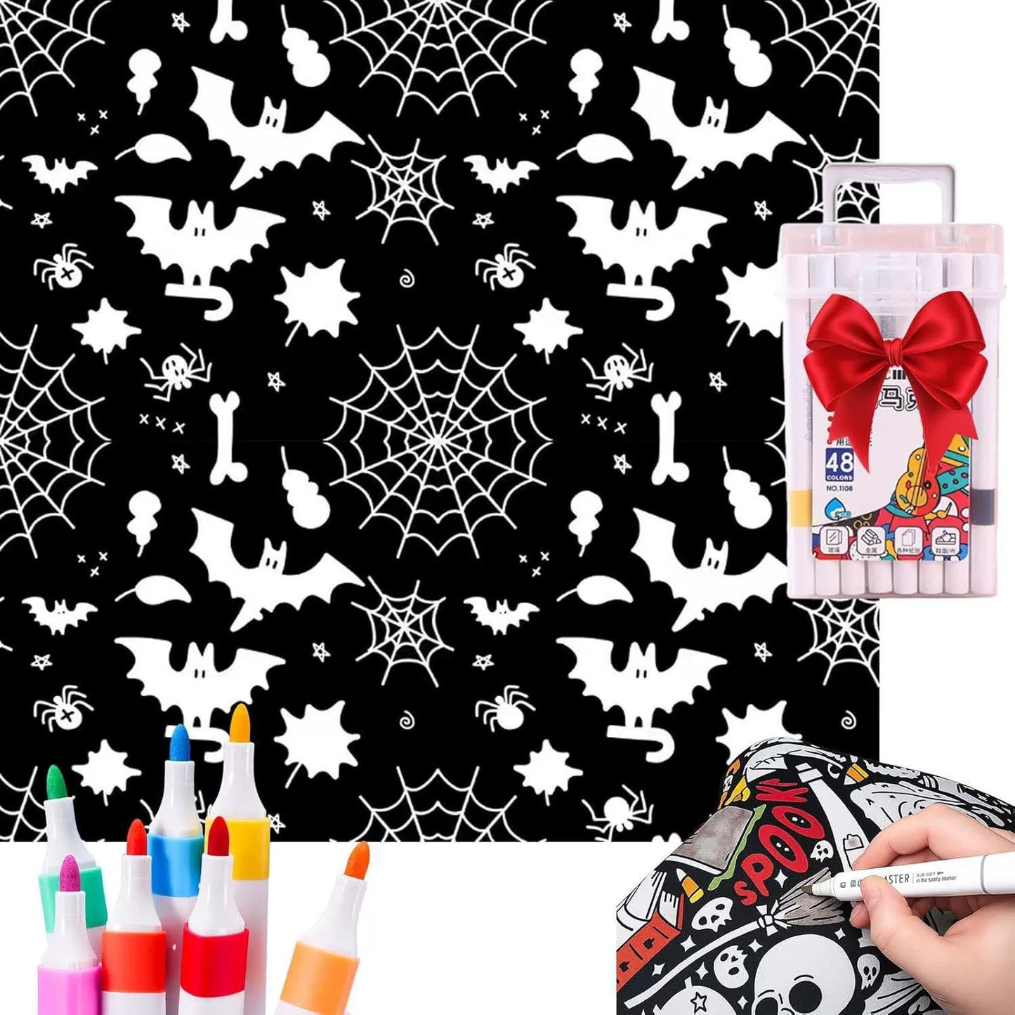 🎨✨DIY Coloring Blanket With Markers