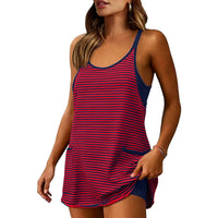 Red & Black Striped