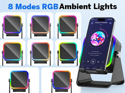 [DealsForYouDays]🎵5-in-1 Induction Bluetooth Speaker Phone Stand