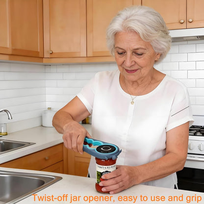 5-in-1 Easy-Grip Jar Opener Set for Weak Hands