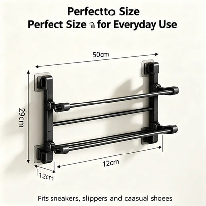 ⚡️Hot Sale｜1K+ Sold Today｜Foldable Drill-Free Shoe Rack