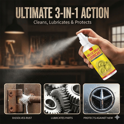 🔥 Stop Rust & Squeaks Fast | Multi-Function Rust Removal Spray 180ML