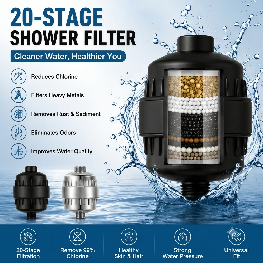 🔥Hot Sale  | Shower Water Filter