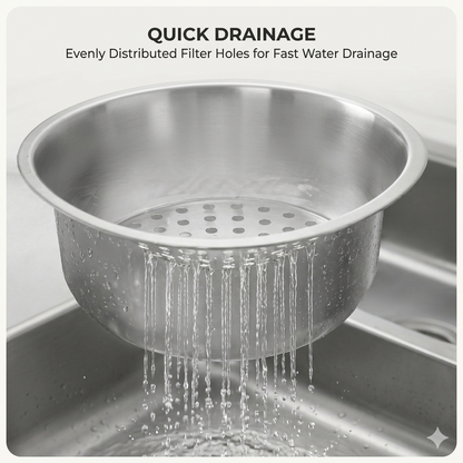 🔥HOT SALE🔥Stainless Steel Swan Sink Strainer Basket