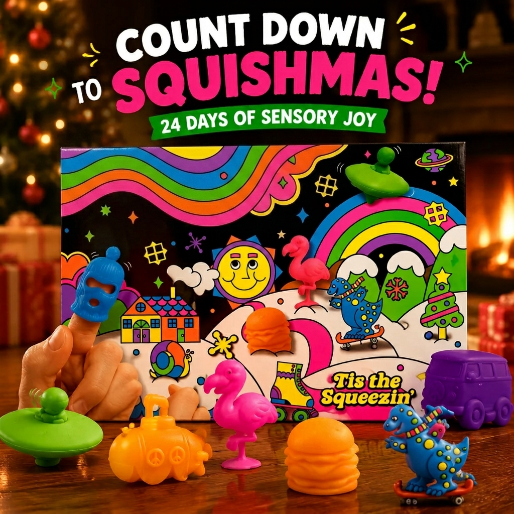 🎄 24-Day Squishy Advent Calendar – A New Surprise Every Day 🎁
