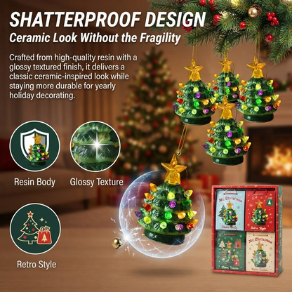 🔥 Hot Sale | Mini Nostalgic Tree Ornaments with Gift Bags
