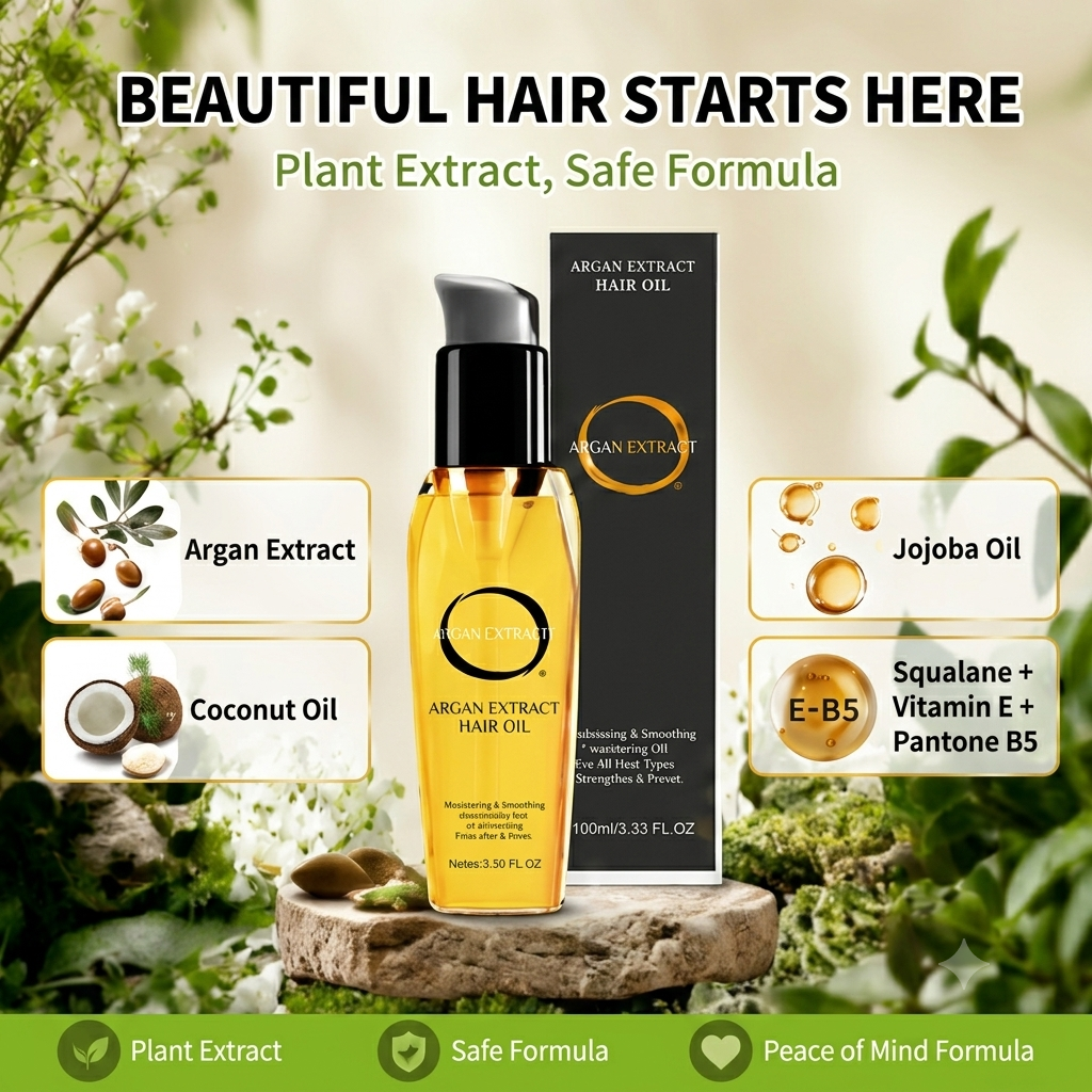 🔥Hot Sale | Argan & Coconut Hair Oil 100ML