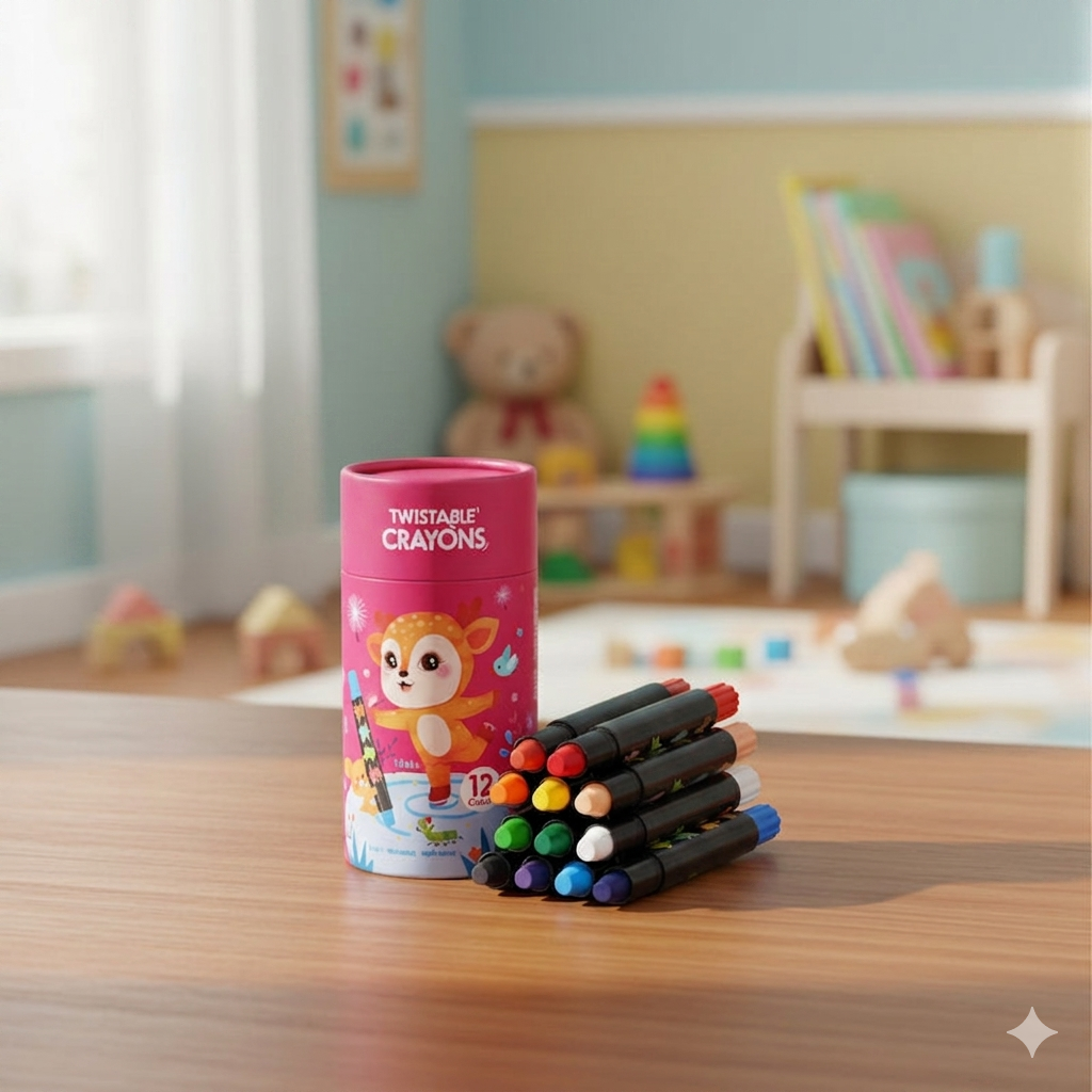 🎨🖍️ Magic Silky Washable Crayons Set™