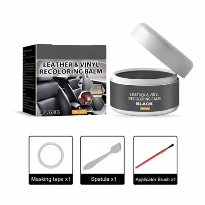 Magic Leather Color Restorer & Repair Paste for Couches, Car Seats and Bags
