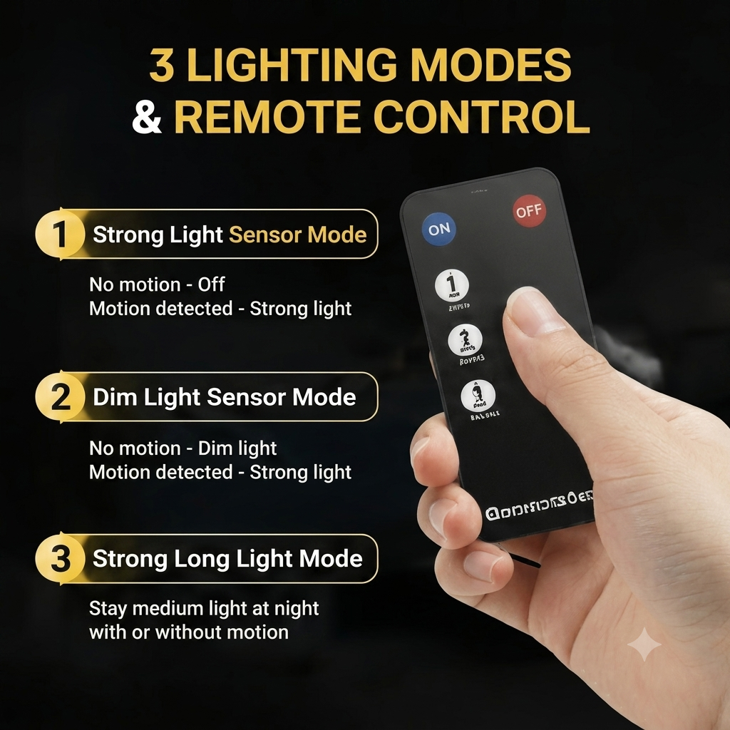 🔥Bestseller | Solar Outdoor Lights 2500LM 210 LED Security Lights