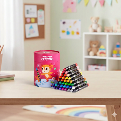 🎨🖍️ Magic Silky Washable Crayons Set™