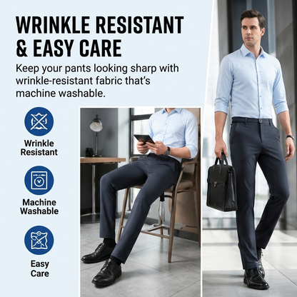 🔥Hot Seller | Men's Summer Cooling Stretch Slacks