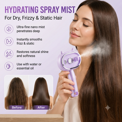 ✨ 3-in-1 Electric Spray Massage & Self-Cleaning Brush