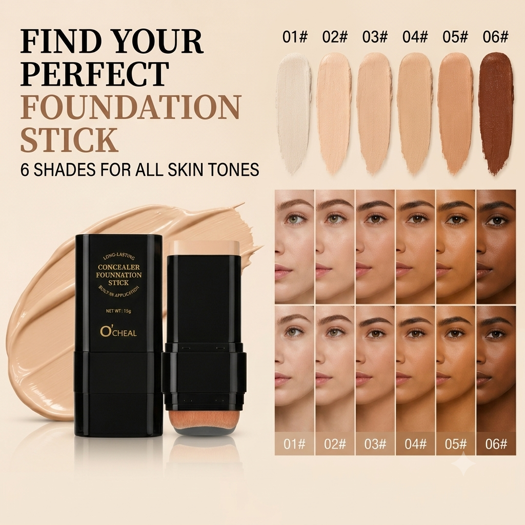 🔥Bestseller | 2-in-1 Concealer Foundation Stick