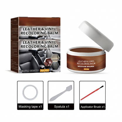 Magic Leather Color Restorer & Repair Paste for Couches, Car Seats and Bags