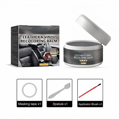 Magic Leather Color Restorer & Repair Paste for Couches, Car Seats and Bags